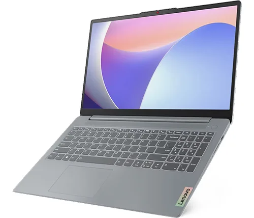 מחשב נייד "15.6 Lenovo IdeaPad Slim 3 83ER003TIV i5-12450H צבע Arctic Grey כונן 512GB SSD זכרון 8GB ומ.גרפי Intel UHD Graphics