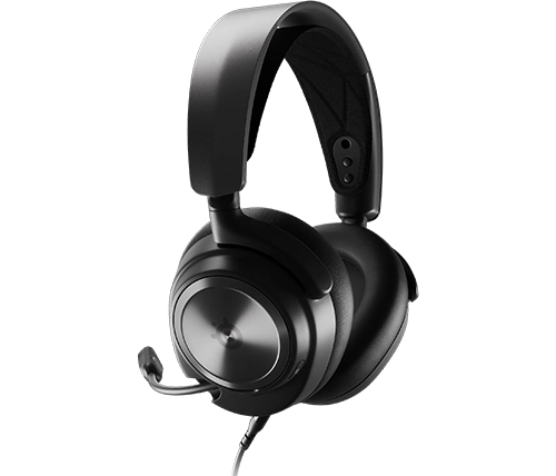 אוזניות גיימינג עם מיקרופון Steelseries Arctis Nova Pro X צבע שחור