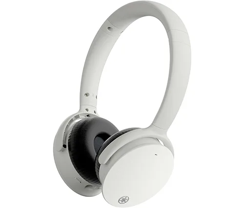 מציאון – אוזניות אלחוטיות Yamaha YH-E500AW Wireless Noise-Cancelling Headphones עם מיקרופון Bluetooth בצבע לבן – מוחדשות