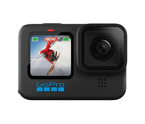 מצלמת אקסטרים GoPro HERO10 Black כוללת 2 מסכים