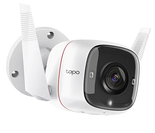 מצלמת אבטחה חיצונית TP-Link Tapo C310 בצבע לבן