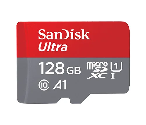 כרטיס זכרון SanDisk Ultra MicroSD SDSQUAB-128G-GN6MN - בנפח 128GB