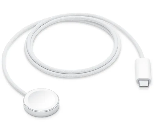מטען מגנטי מהיר לשעון Apple Watch עם חיבור USB-C באורך 1 מטר