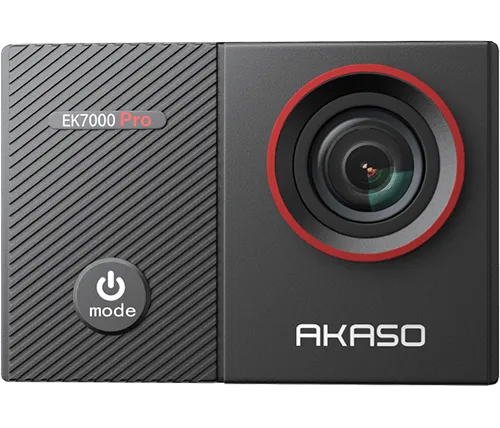 מצלמת אקסטרים אקאסו Akaso EK7000 Pro 4K עם ערכת נלווים רחבה