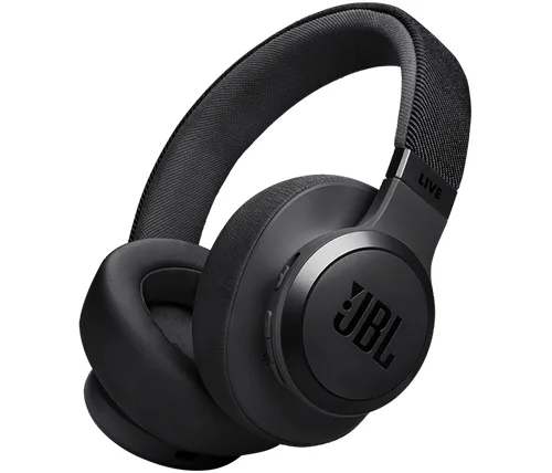 אוזניות קשת אלחוטיות JBL Live 770NC בצבע שחור
