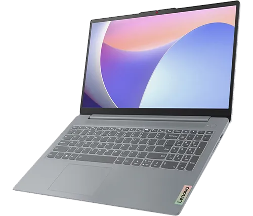 מחשב נייד "15.6 Lenovo IdeaPad Slim 3 83ER003QIV i5-12450H צבע Arctic Grey כונן 512GB SSD זכרון 8GB ומ.גרפי Intel UHD Graphics