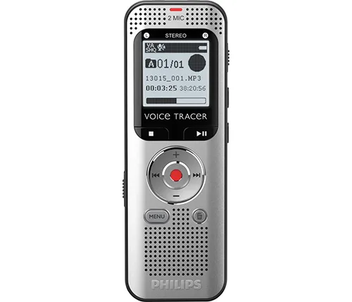 מכשיר הקלטה Philips VoiceTracer DVT2015 8GB עם דיבור אוטומטי לטקסט