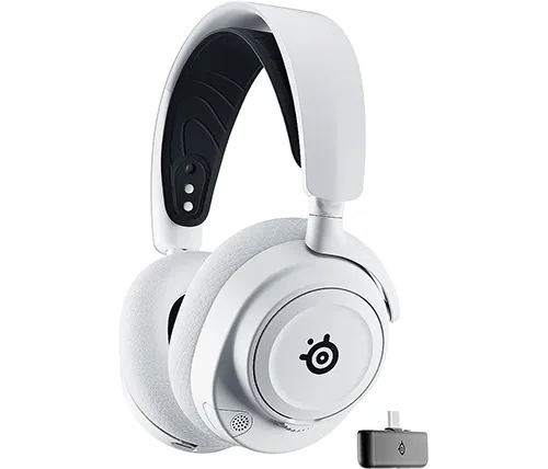 מציאון – אוזניות גיימינג אלחוטיות SteelSeries Arctis Nova 7X Wireless בצבע לבן – מוחדשות