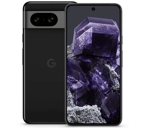 סמארטפון Google Pixel 8 256GB + 8GB RAM בצבע שחור (Obsidian) 