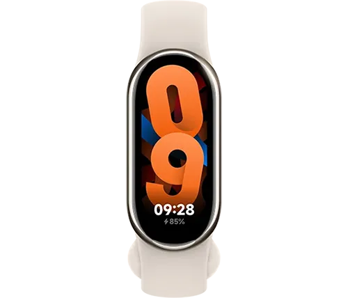 צמיד כושר Xiaomi Smart Band 8 בצבע שמפניה