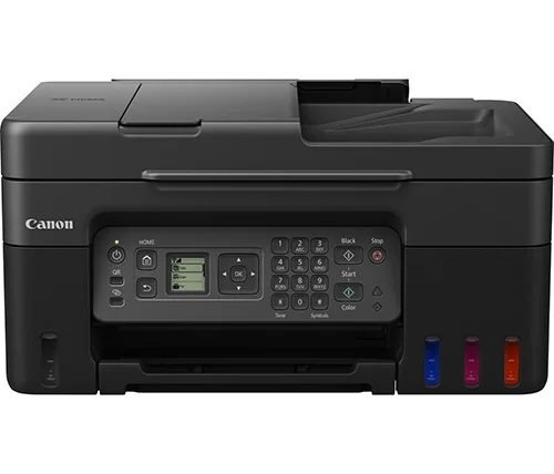 מדפסת מכלי דיו צבעונית משולבת Canon PIXMA G4470 Wi-Fi בצבע שחור
