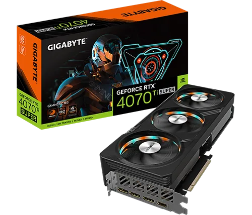 כרטיס מסך Gigabyte GeForce RTX 4070 Ti SUPER Gaming OC 16GB GDDR6X