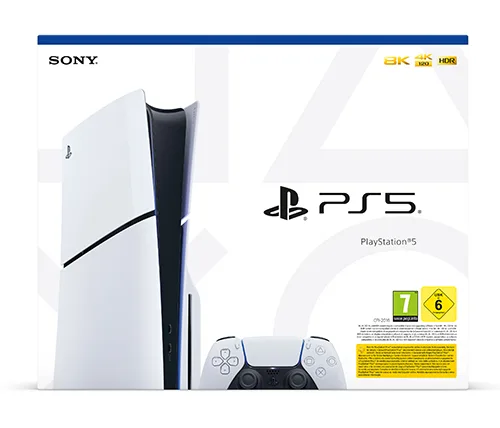 קונסולה Sony PlayStation 5 Blu-ray Edition 1TB PS5 SLIM הכוללת בקר אלחוטי 