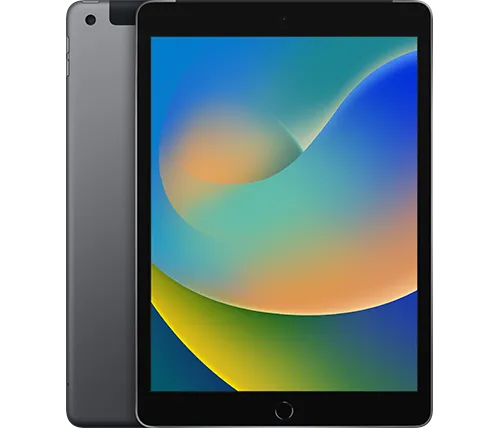 אייפד Apple iPad 10.2" (2021) 256GB Wi-Fi + Cellular בצבע אפור חלל