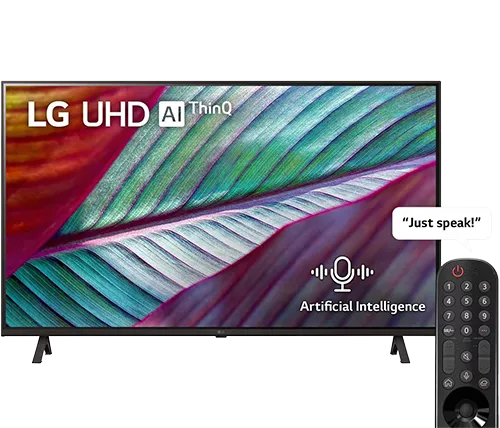 טלוויזיה 43 אינץ חכמה LG 43UR78006LL UHD 4K WebOS Smart AI ThinQ